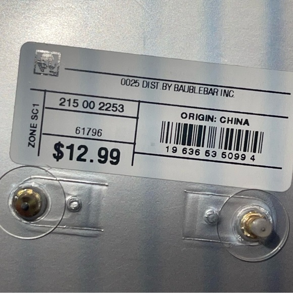 Sugarfix by BaubleBar Whipped Cream Whip Ice Cream Truck Earrings NWT - Picture 3 of 4